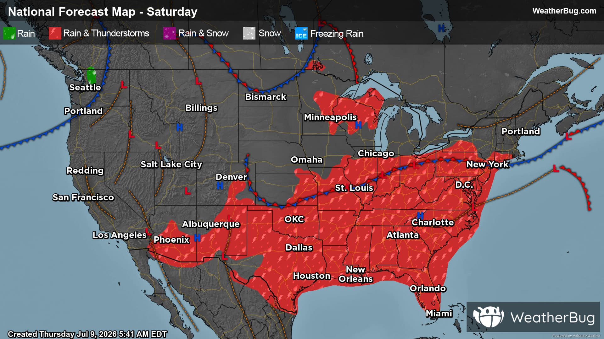 Weekend Weather Preview