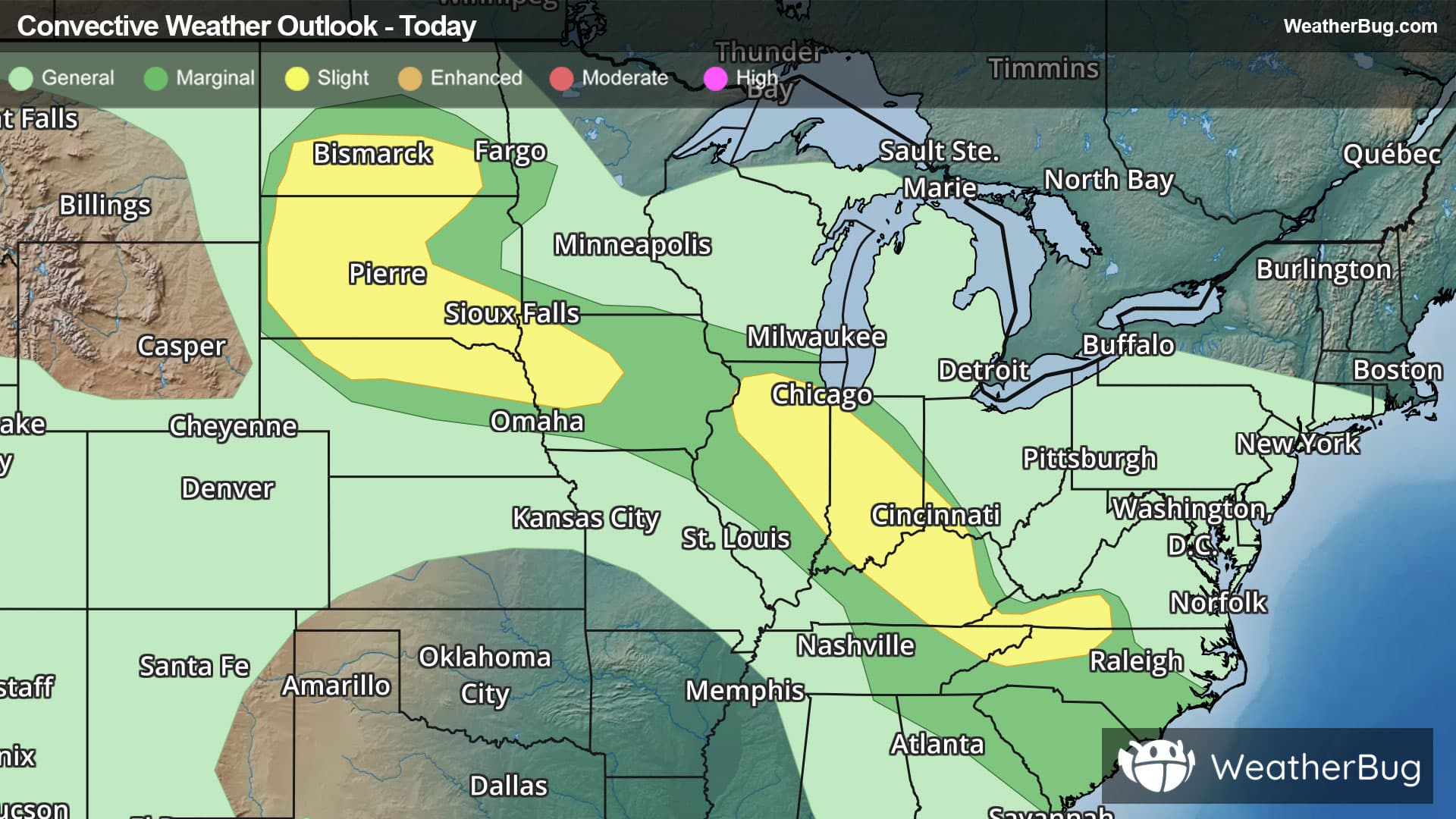 Today's Severe Weather Outlook