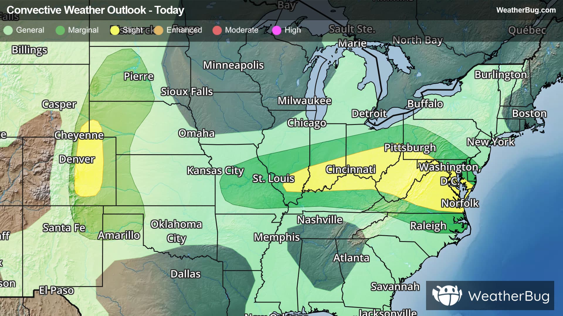 Today's Severe Weather Outlook