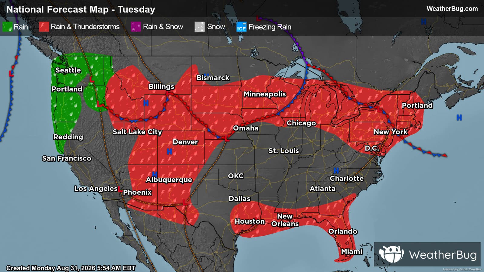 Today's Weather Outlook