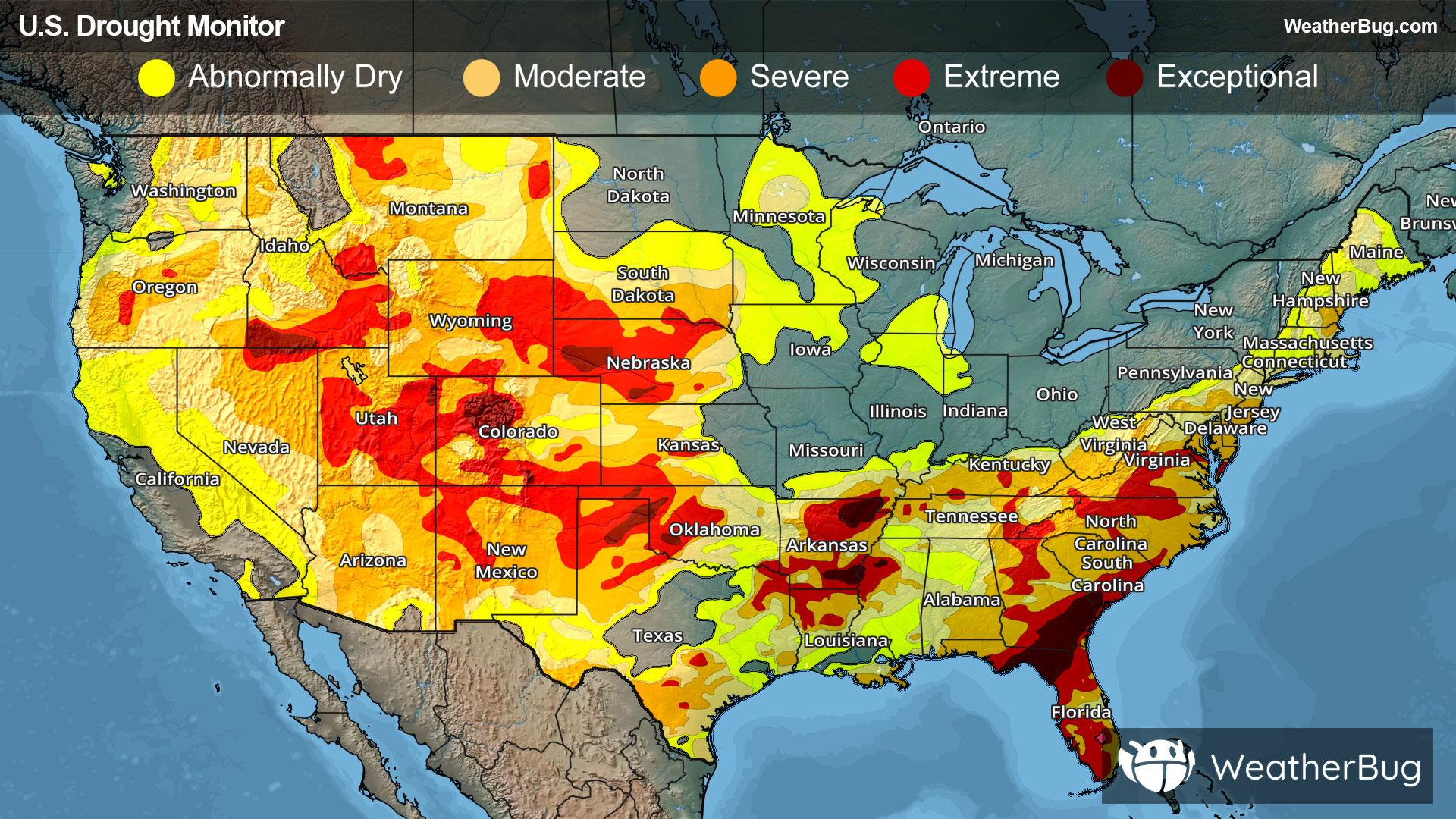 Drought Monitor for May 28, 2026