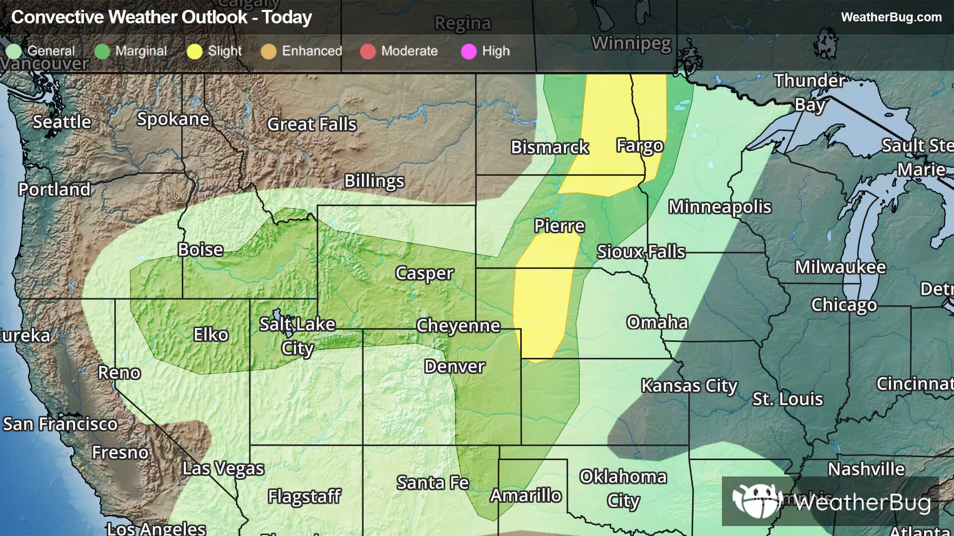 Today's Severe Weather Outlook
