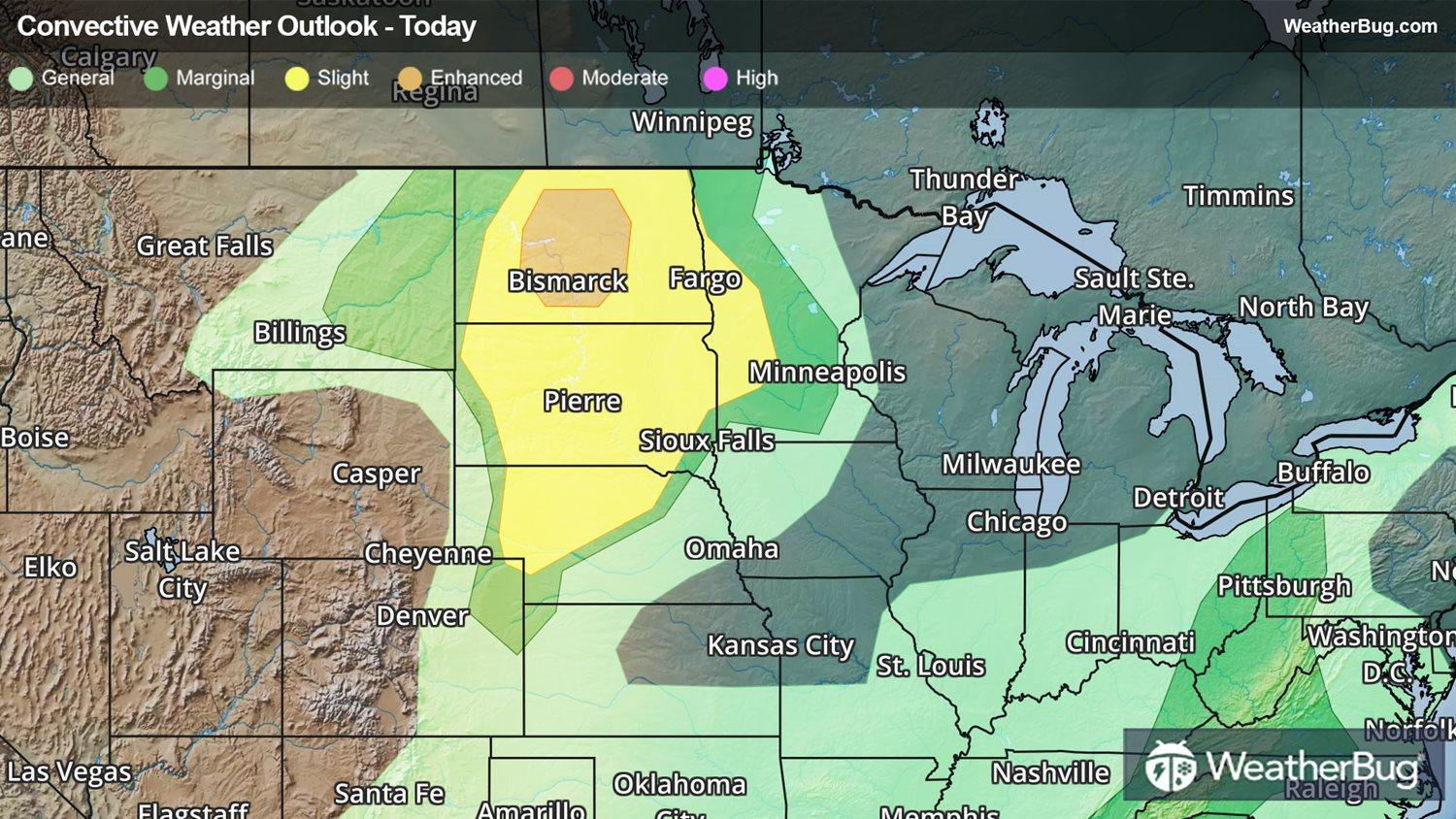 Today's Severe Weather Outlook