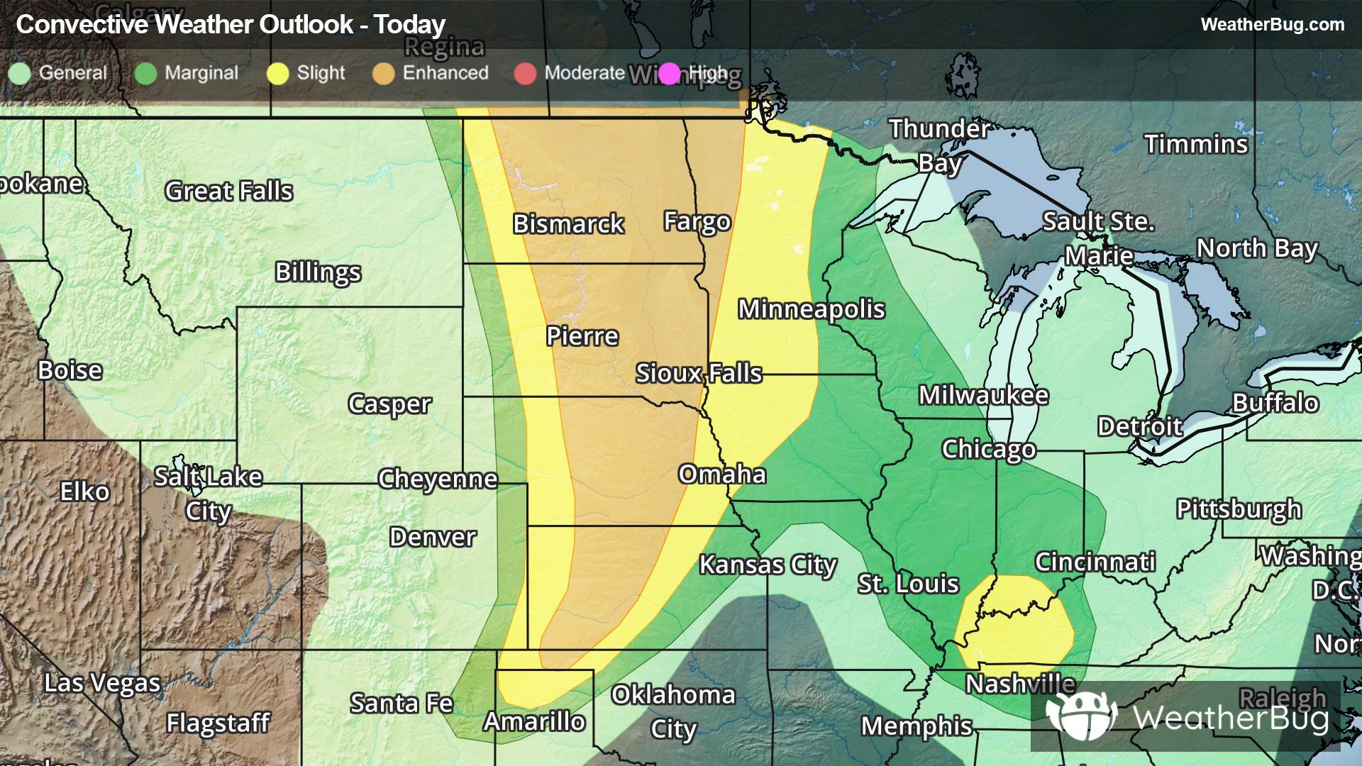Severe Thunderstorm Outlook