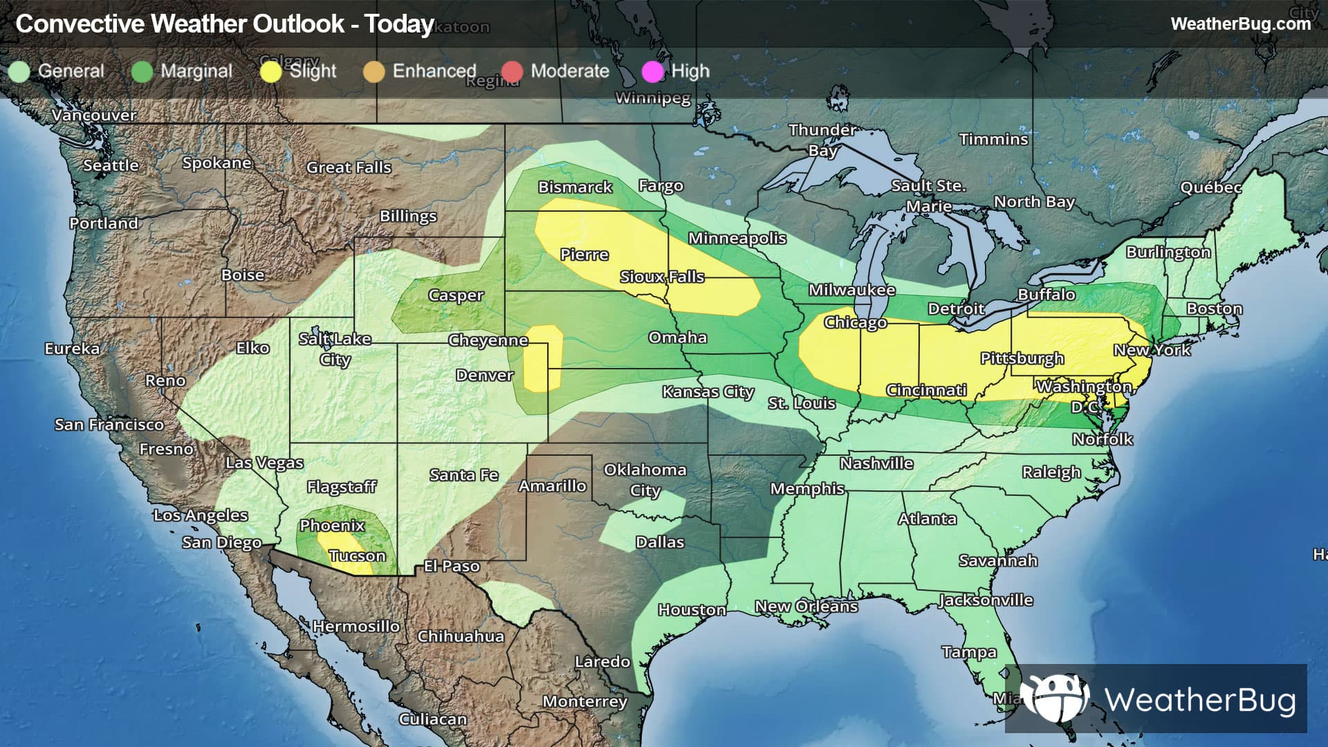Today's Severe Weather Outlook