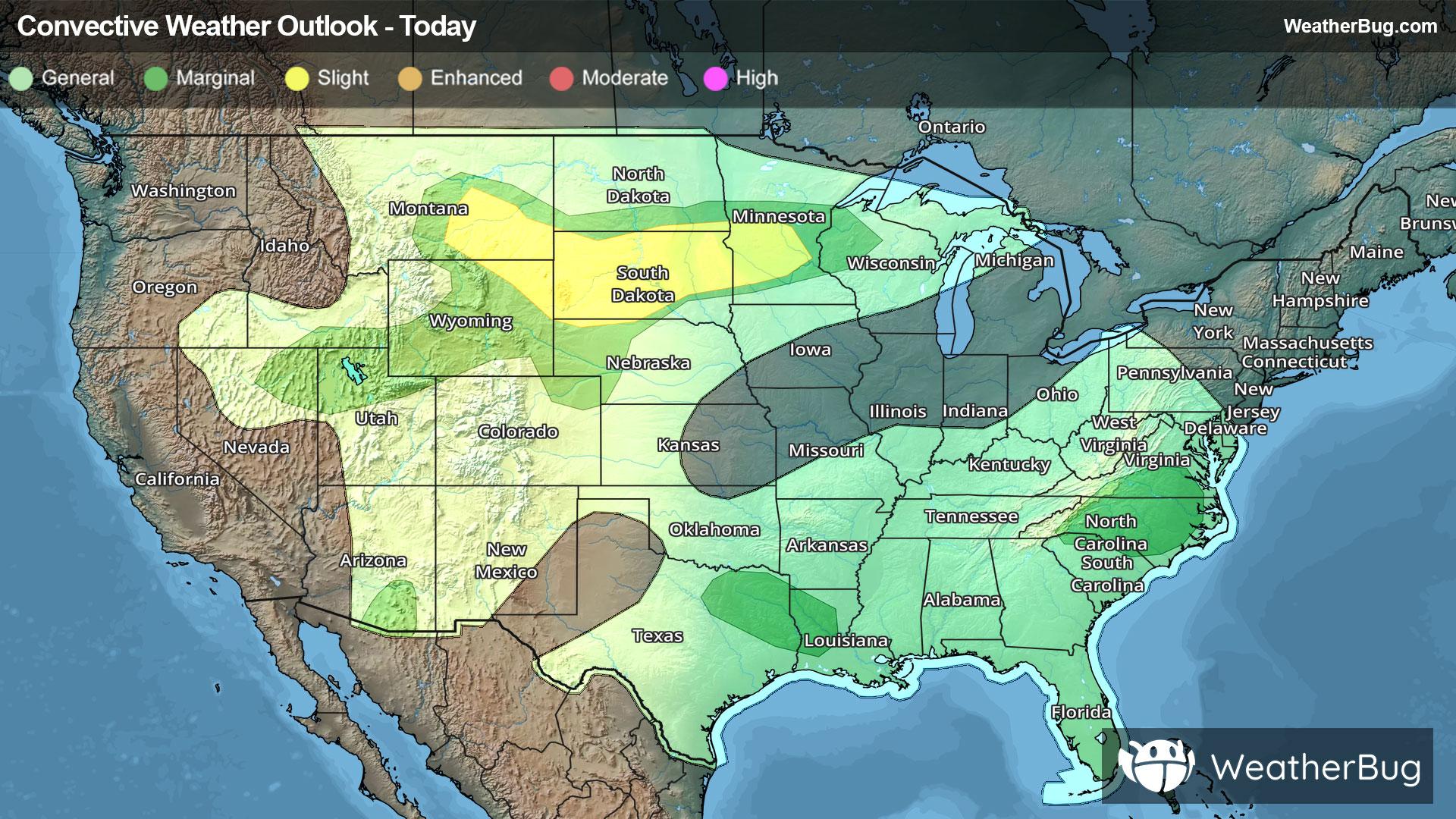 Today's Severe Weather Outlook