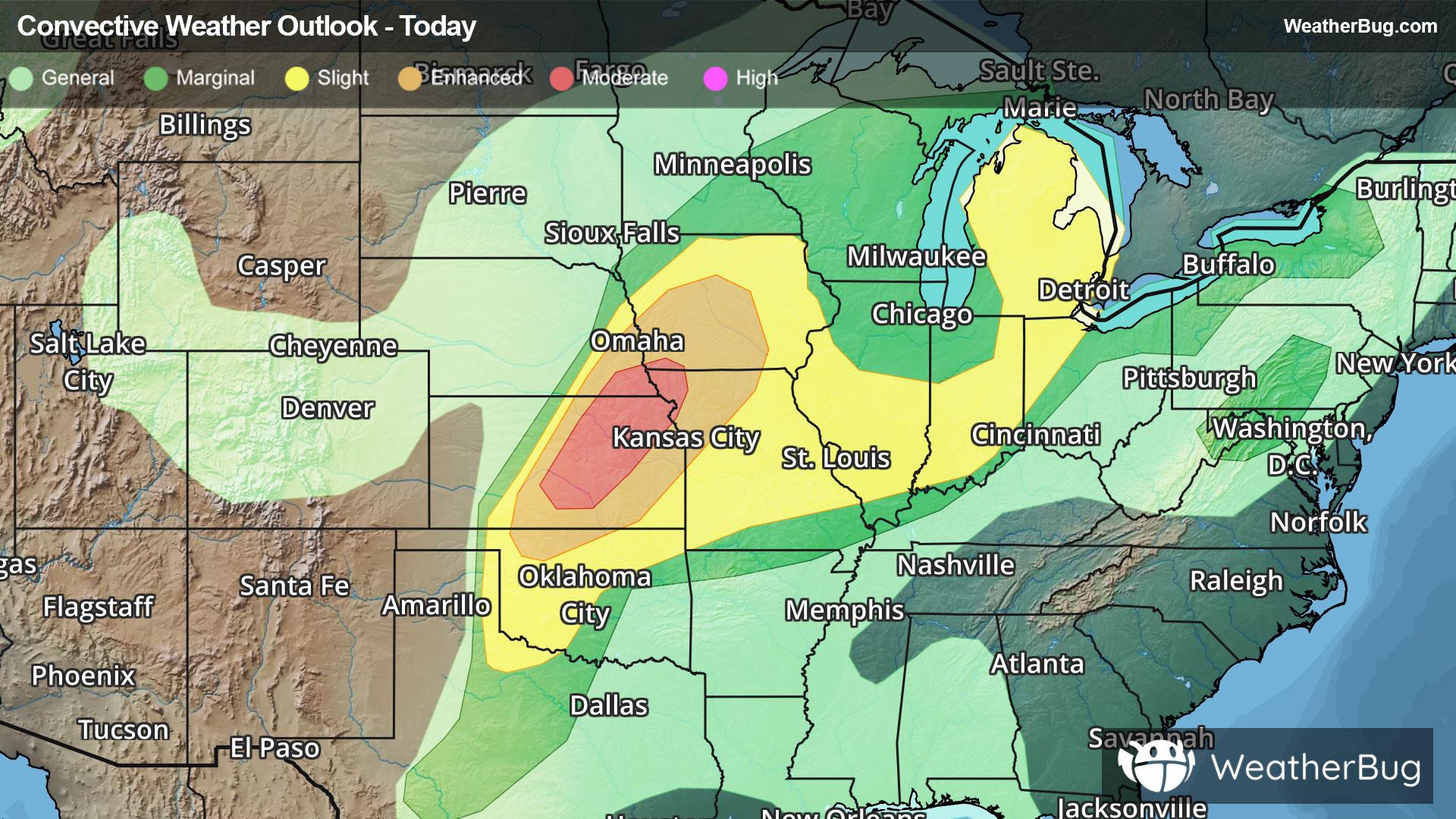 Today's Severe Weather Outlook