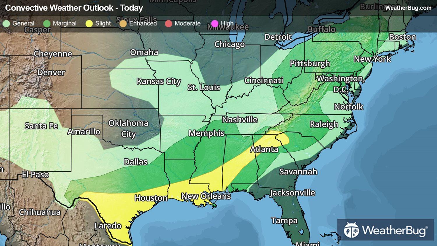 Today's Severe Weather Outlook