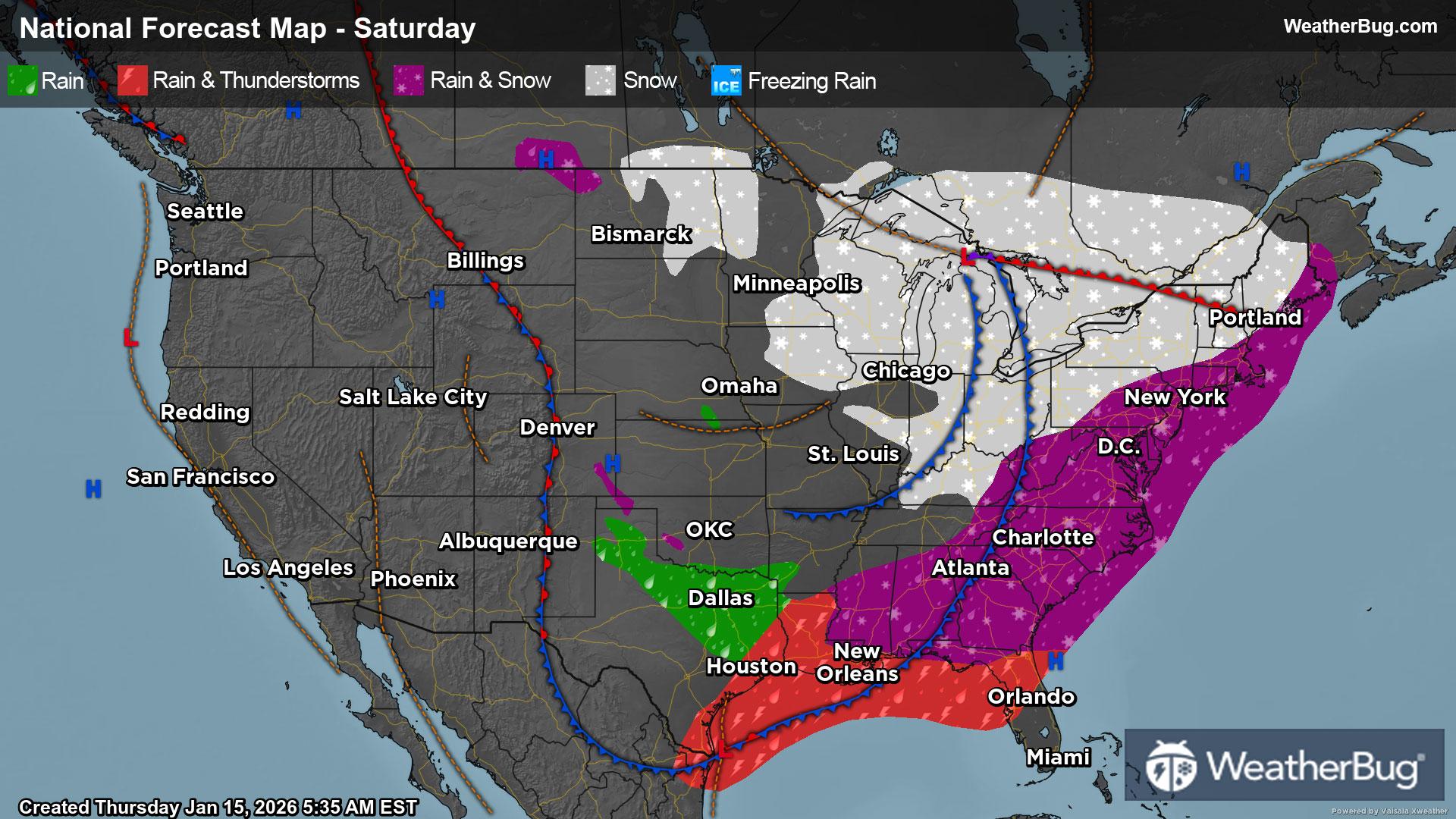 Weekend Weather Preview