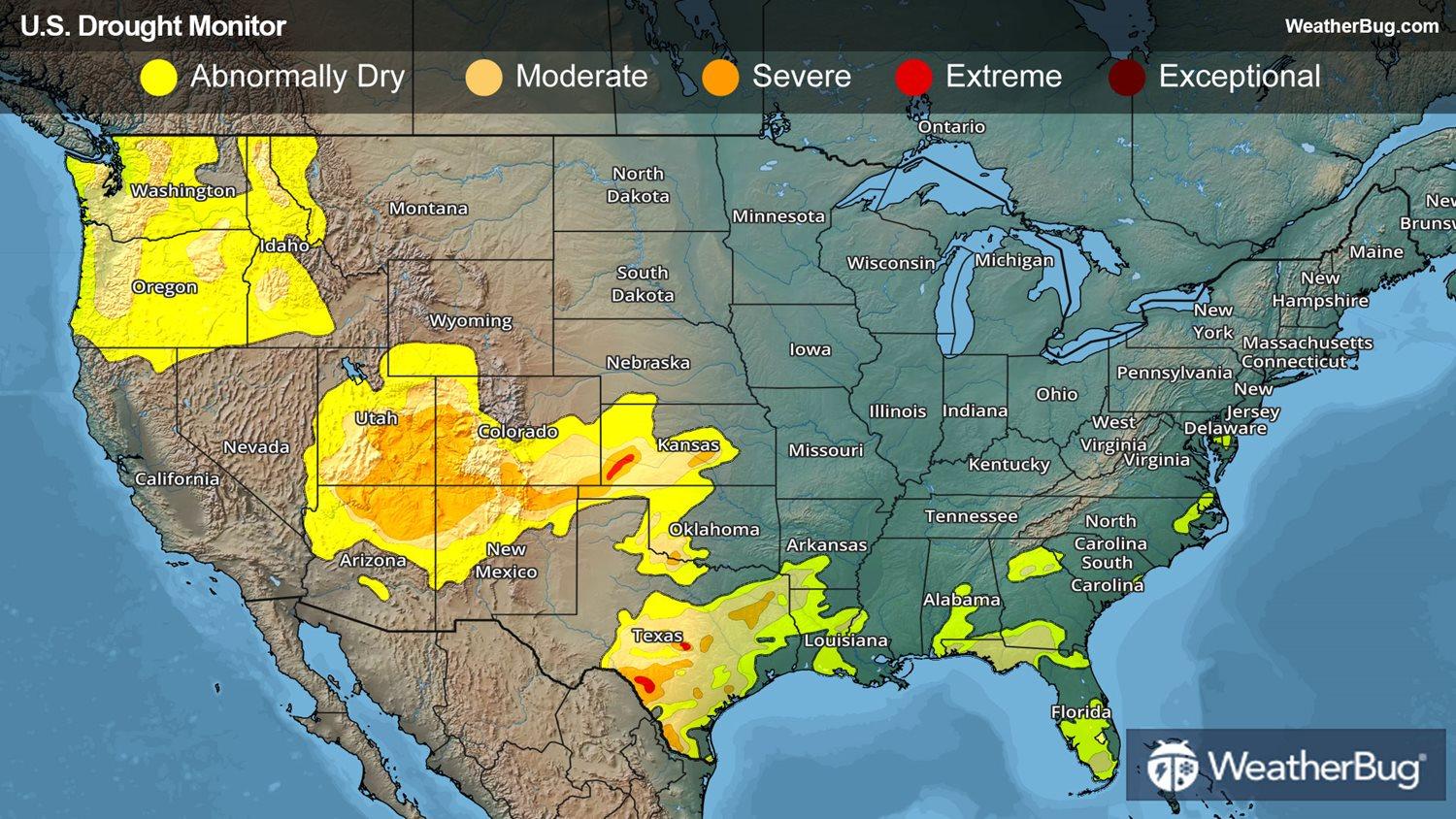 Latest Drought Map (12/19/19)