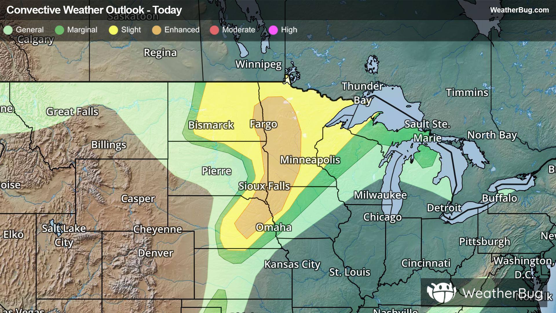 Today's Severe Weather Outlook