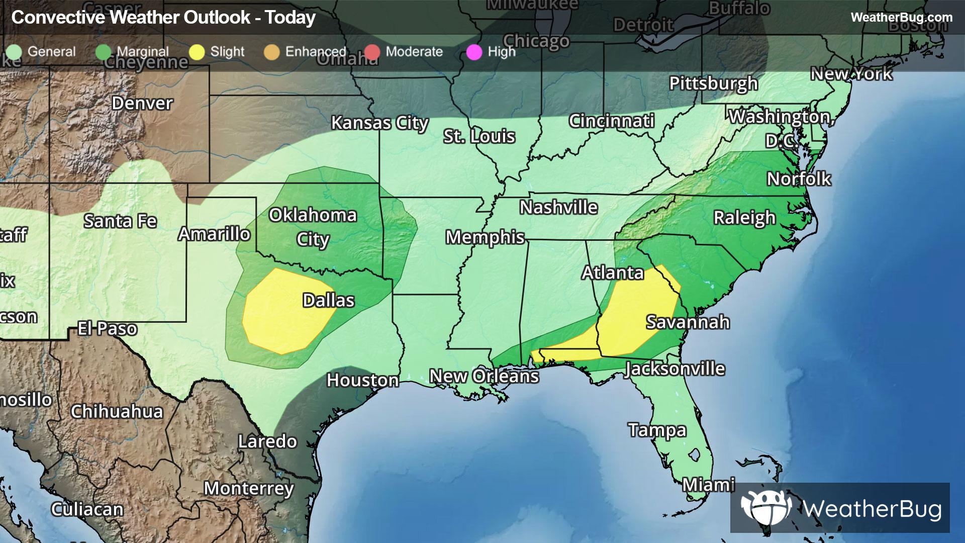 Today's Severe Weather Outlook