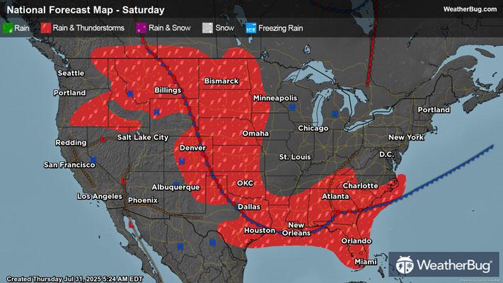 Weekend Weather Preview