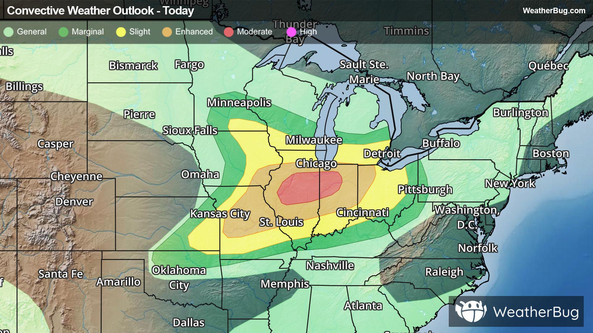 Today's Severe Weather Outlook