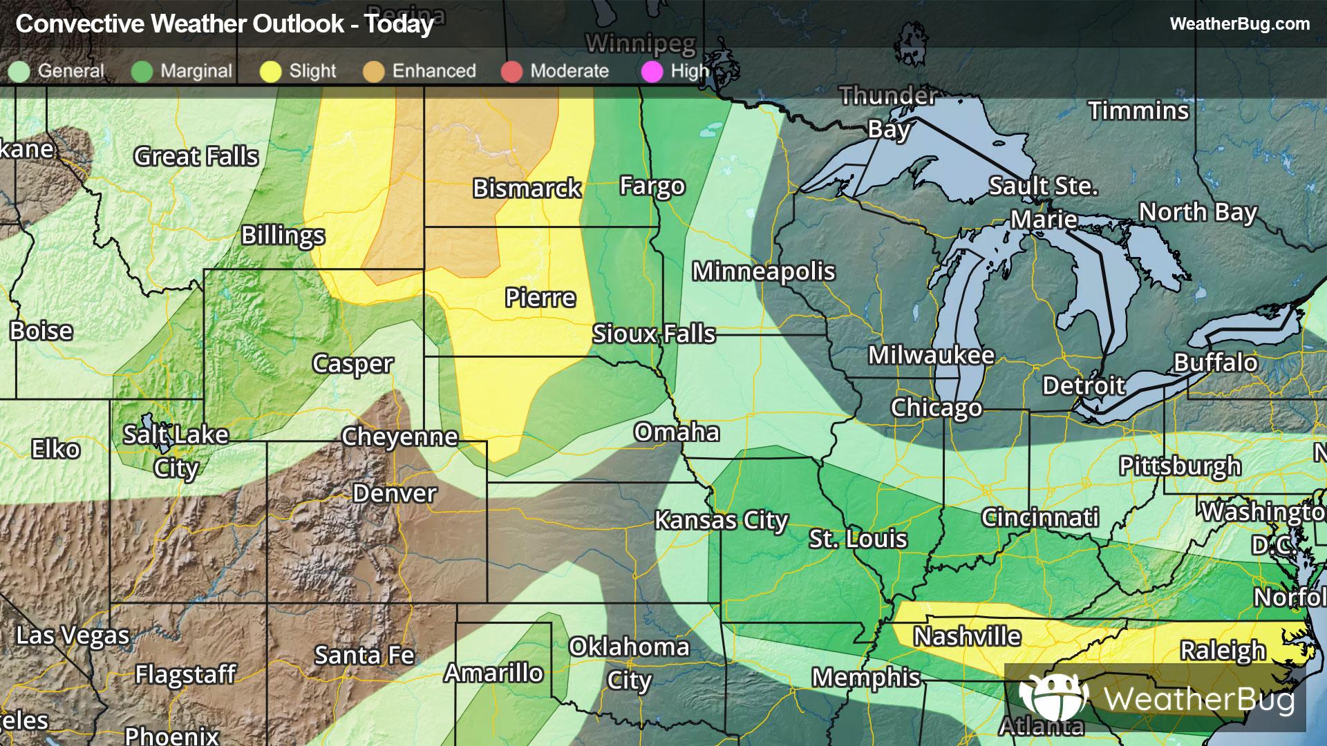 Today's Severe Weather Outlook
