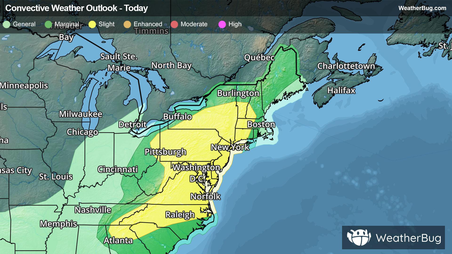 Severe Thunderstorm Outlook