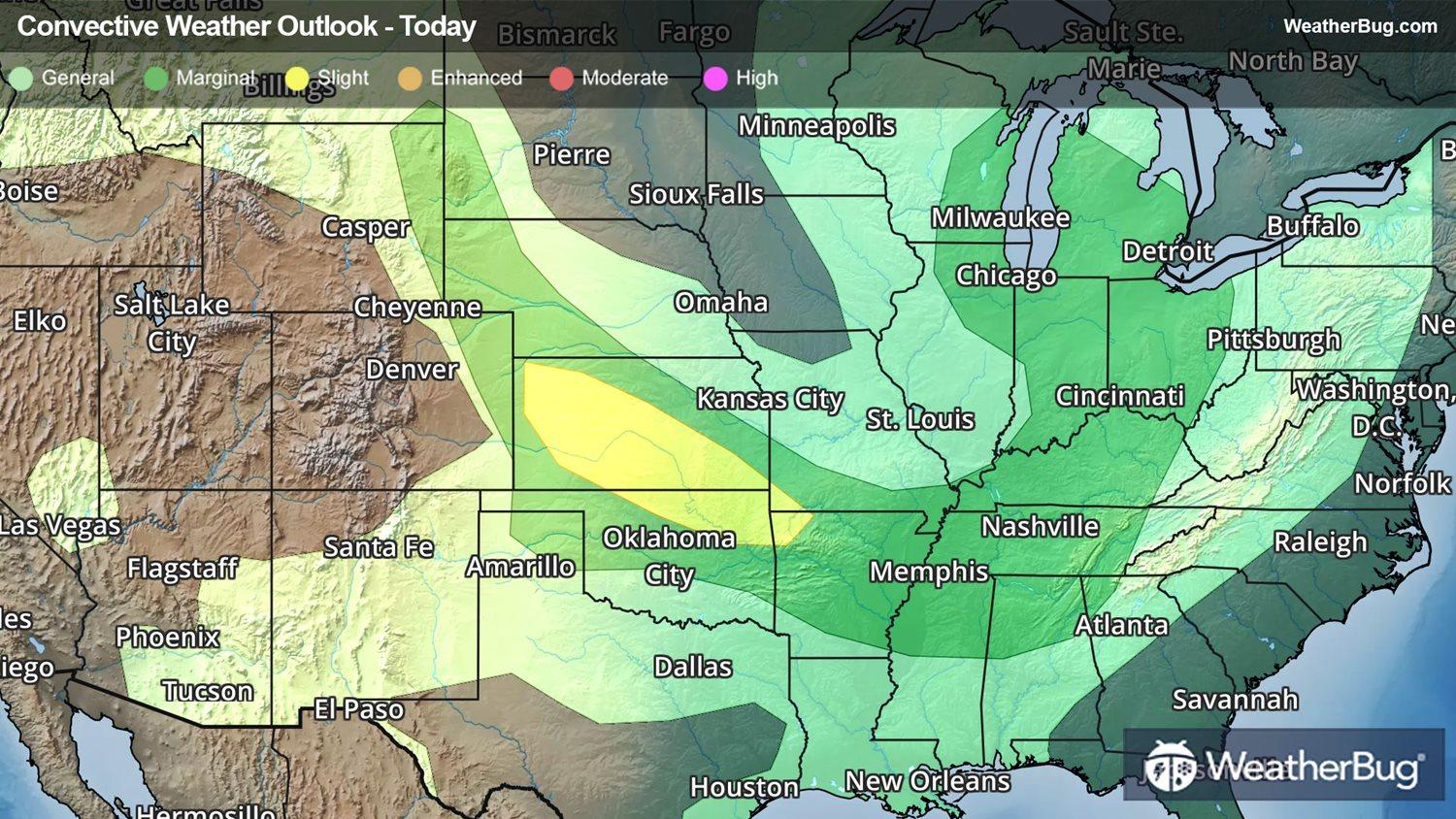 Today's Severe Weather Outlook