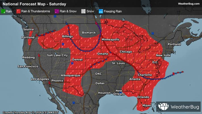 Weekend Weather Preview