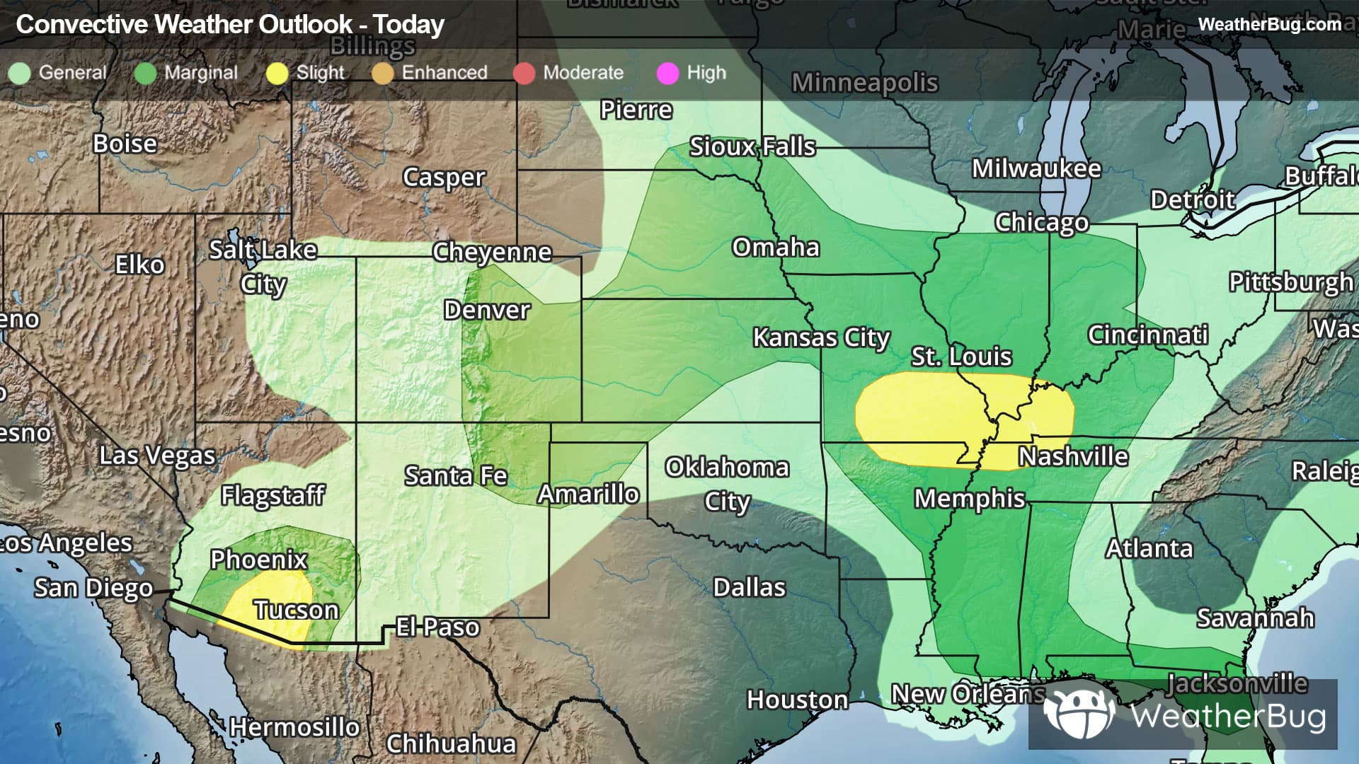 Today's Severe Weather Outlook