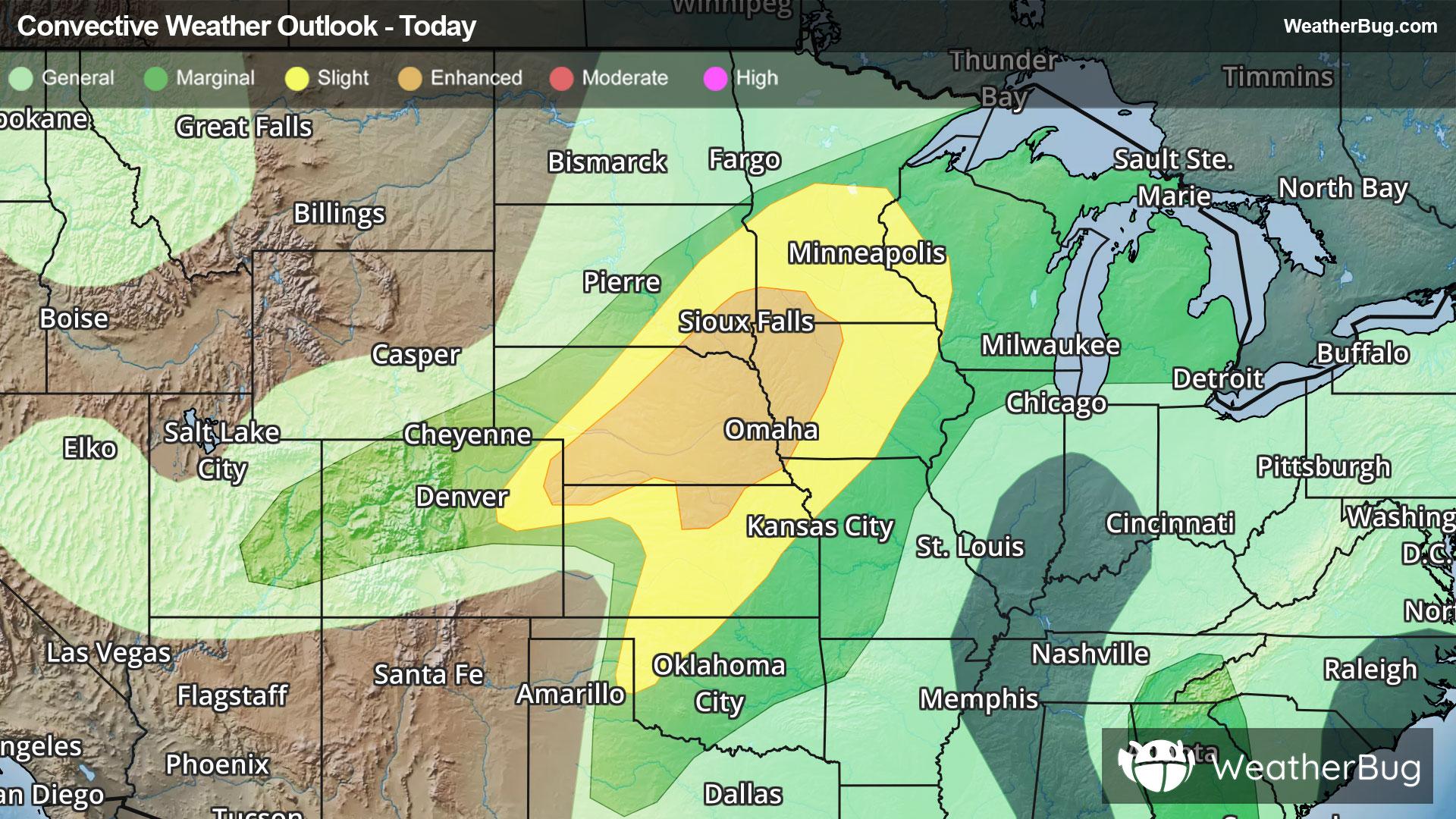 Today's Severe Weather Outlook