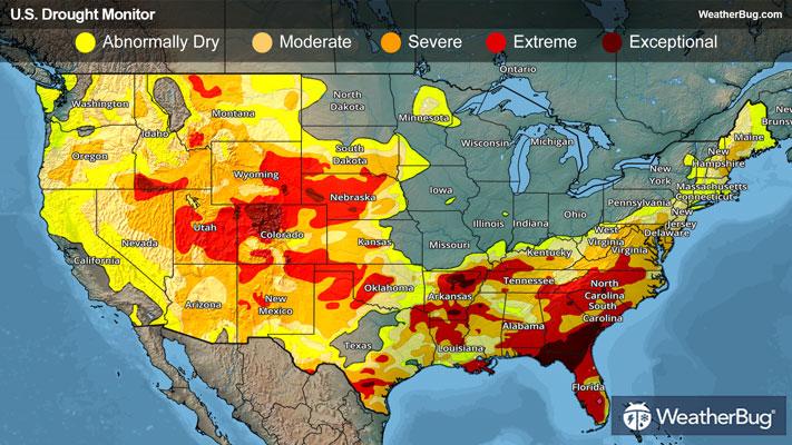 Drought Monitor for May 7, 2026