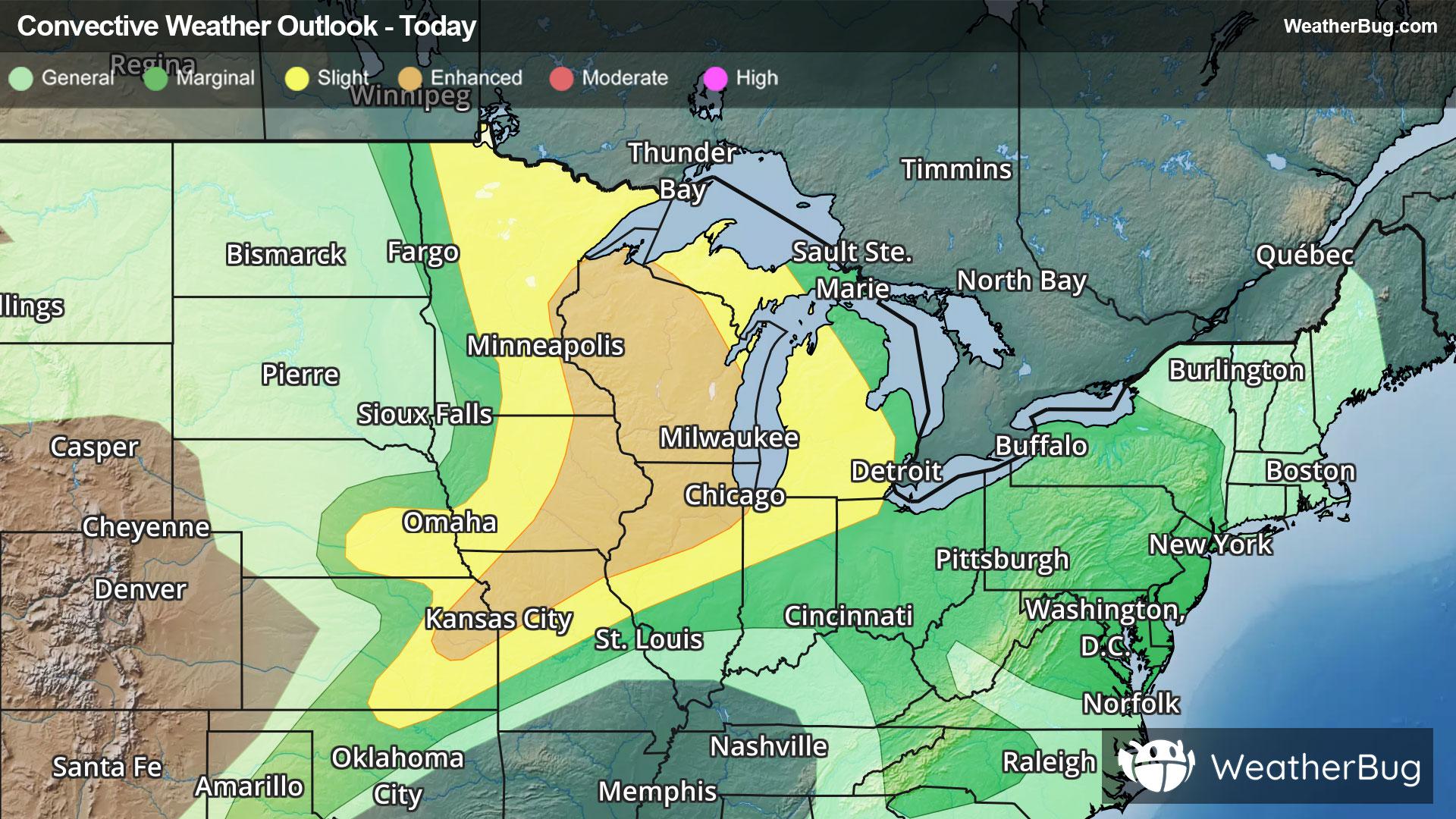 Severe Thunderstorm Outlook