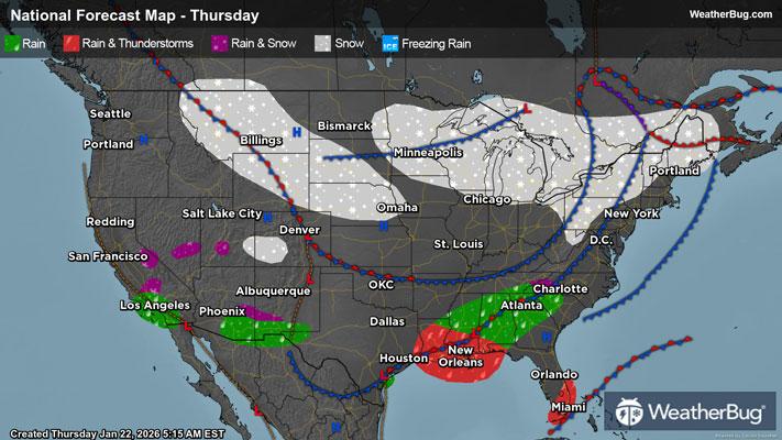 Today's Weather Outlook