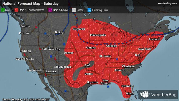 Weekend Weather Preview
