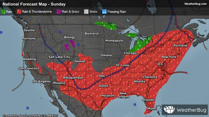 Today's Weather Outlook
