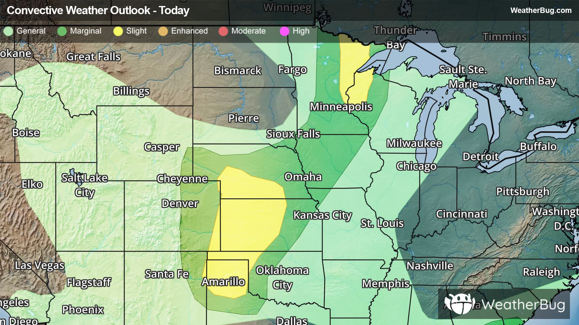 Today's Severe Weather Outlook