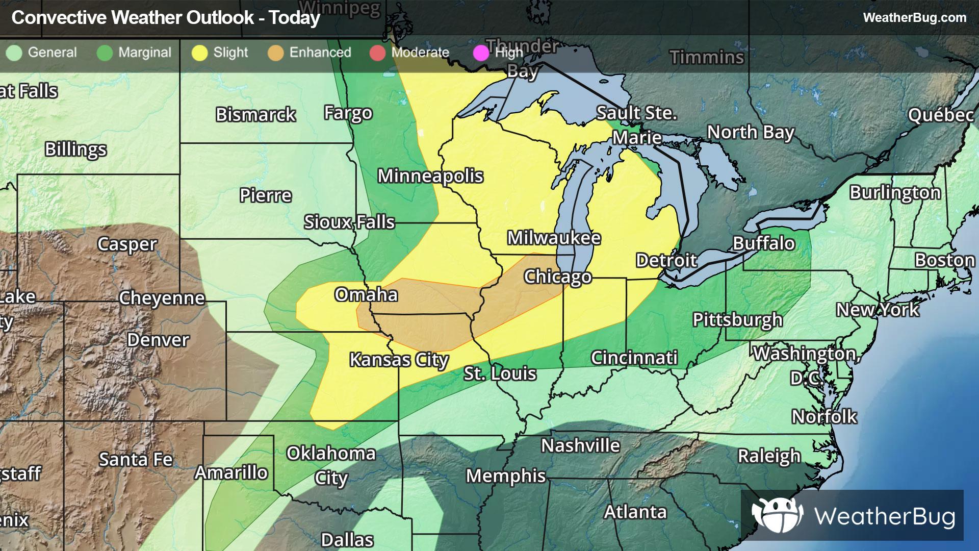 Severe Thunderstorm Outlook