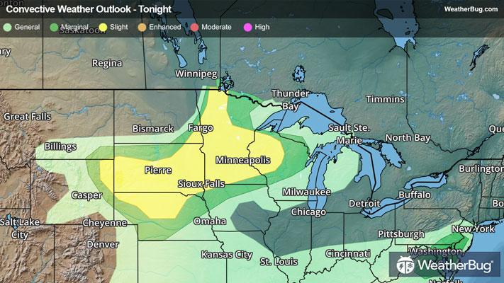 Tonight's Severe Weather Outlook