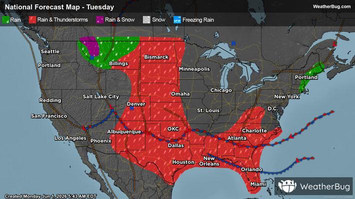 Today's Weather Outlook
