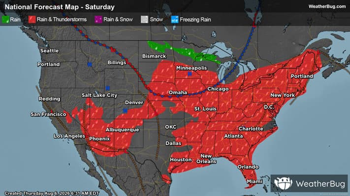 Weekend Weather Preview