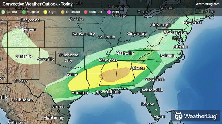 Today's Severe Weather Outlook