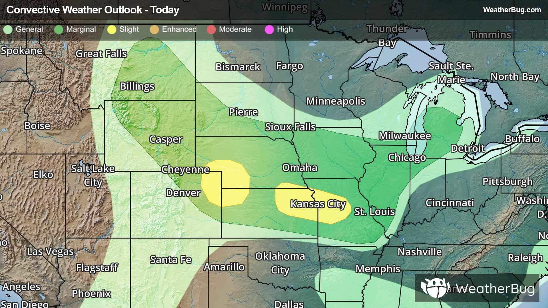 Today's Severe Weather Outlook