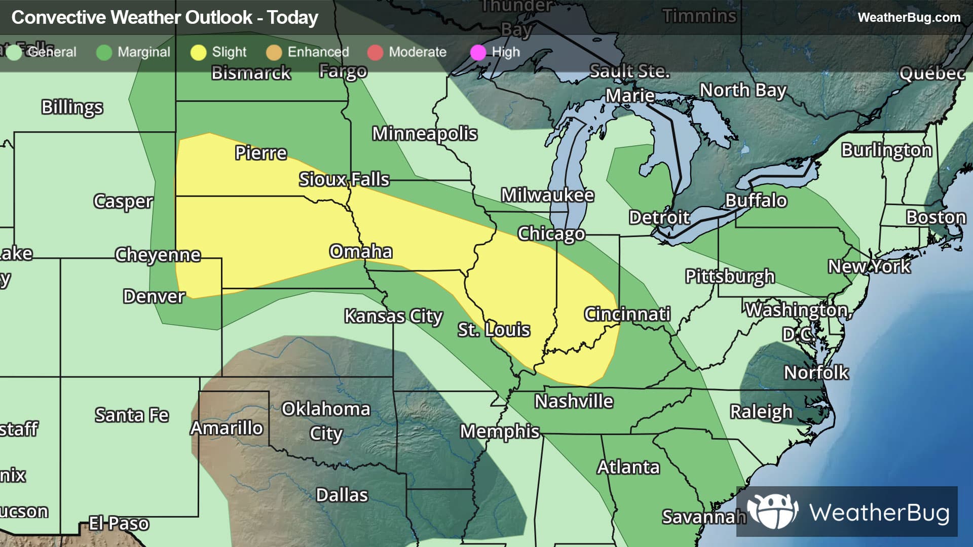 Today's Severe Weather Outlook