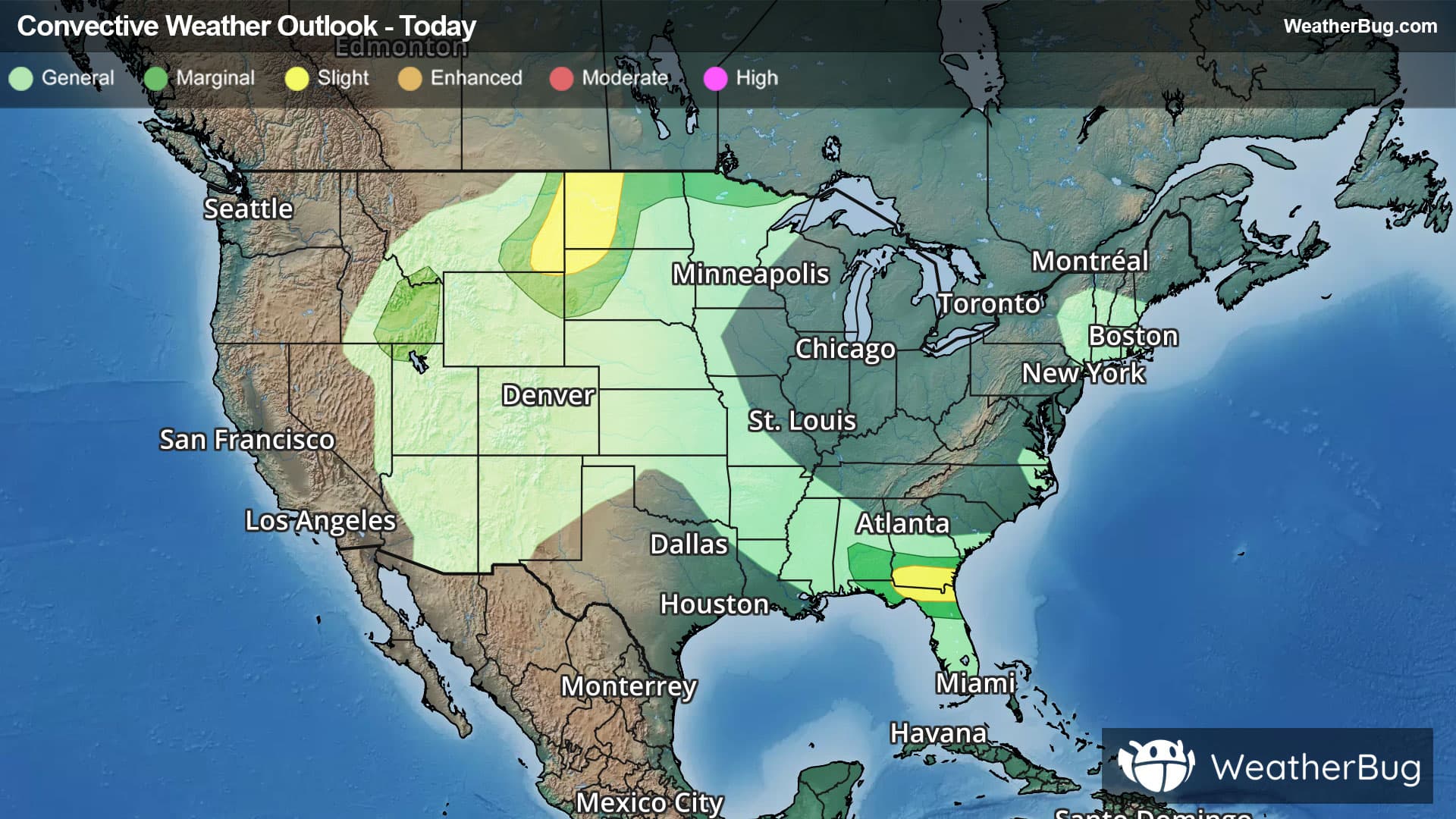 Today's Severe Weather Outlook