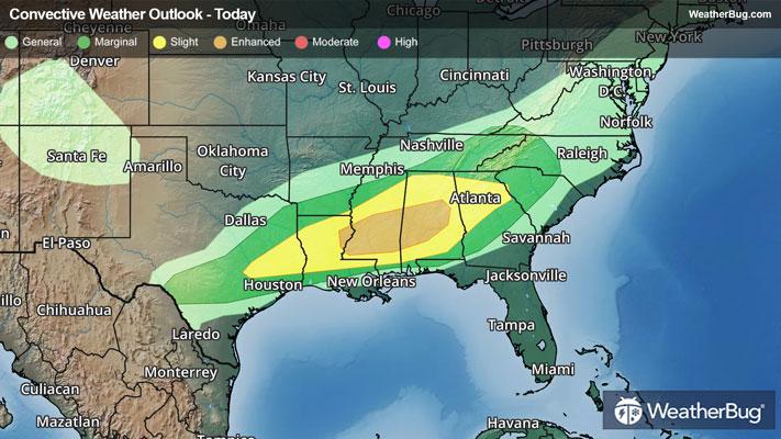 Today's Severe Weather Outlook