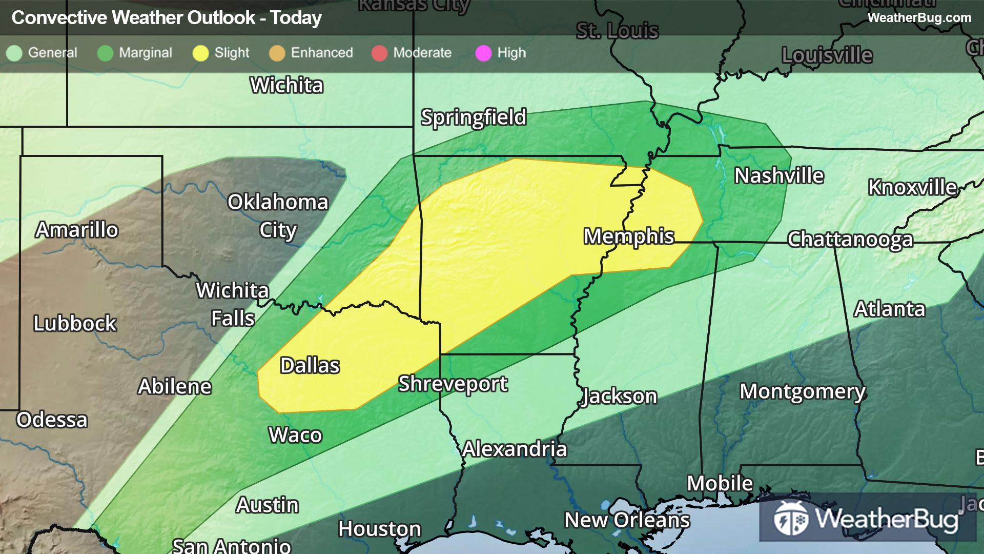 Today's Severe Weather Outlook