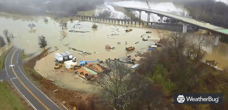 Flooding in Arkadelphia, AR