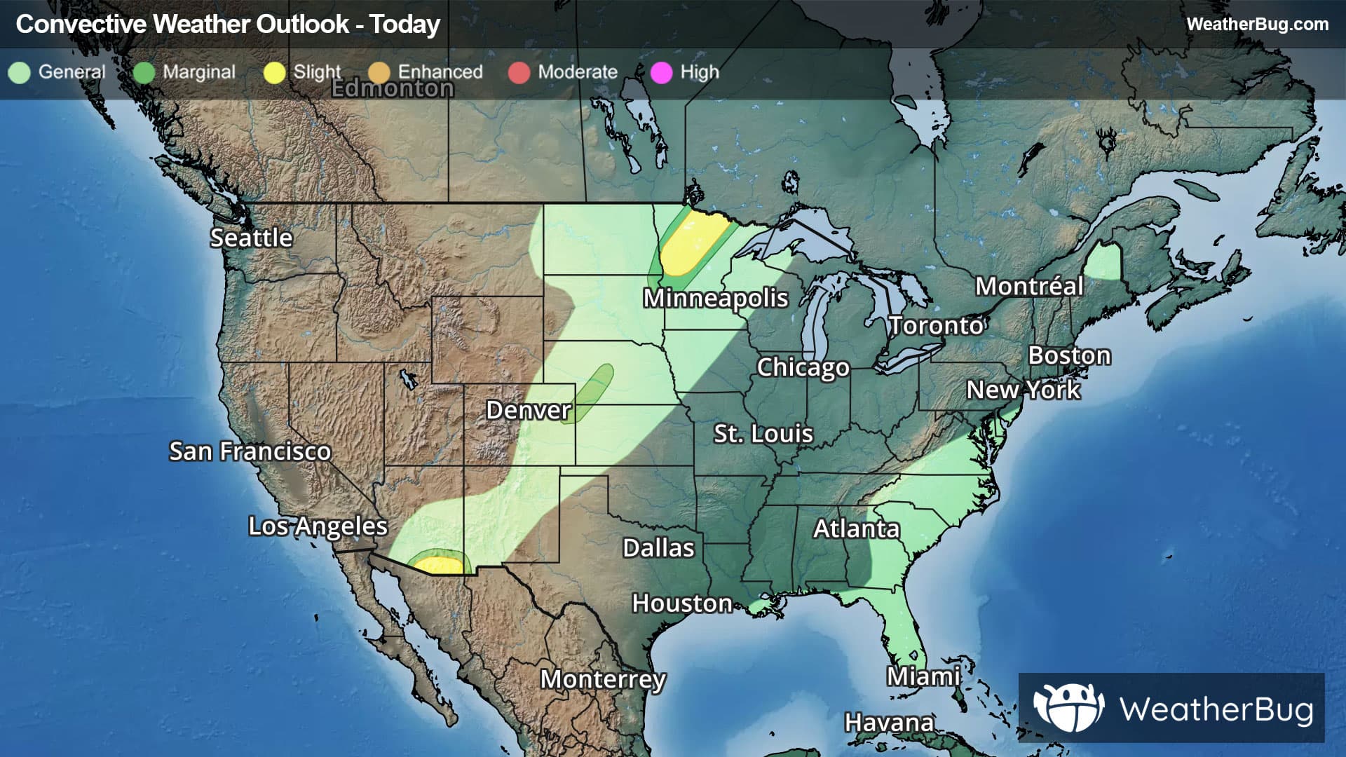 Today's Severe Weather Outlook