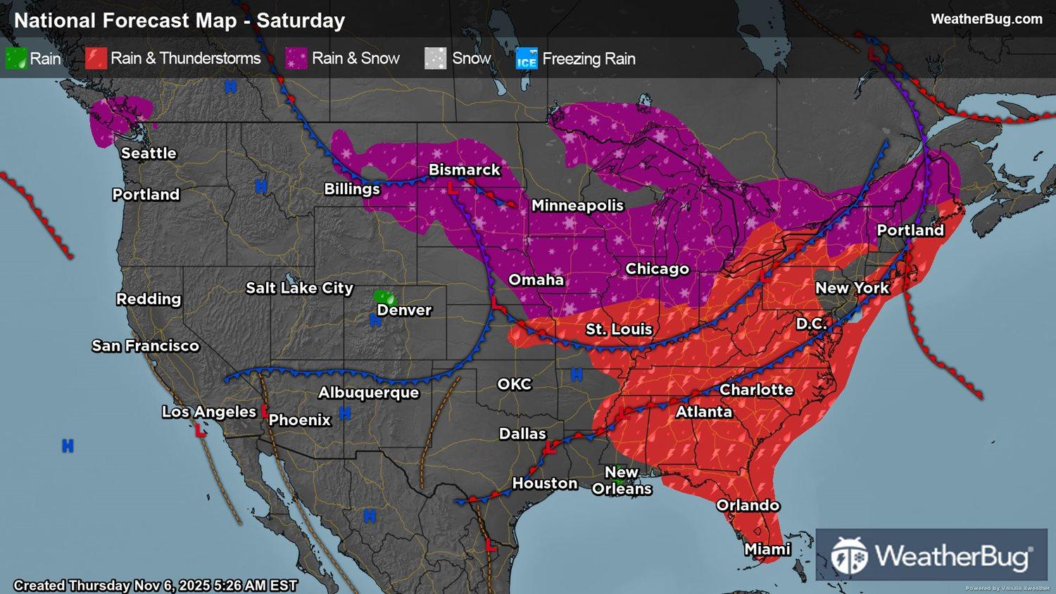 Weekend Weather Preview