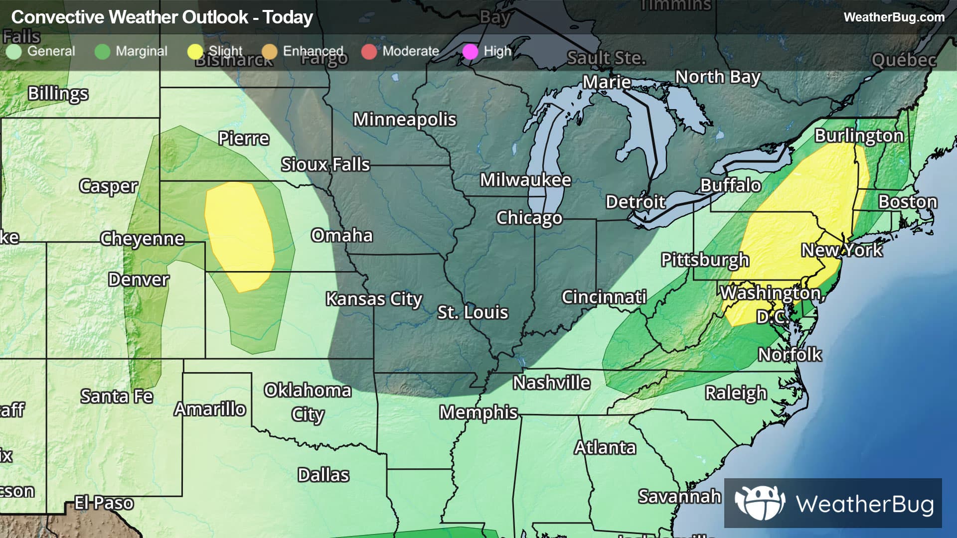 Today's Severe Weather Outlook