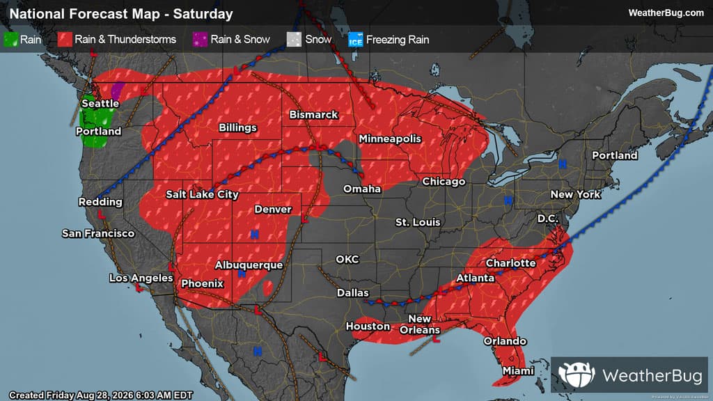 Weekend Weather Outlook