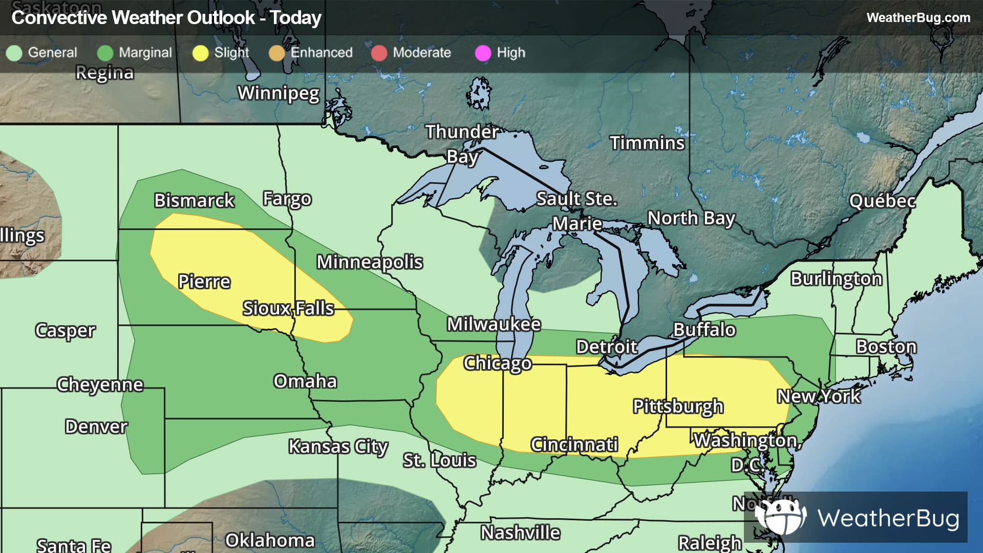 Severe Thunderstorm Outlook