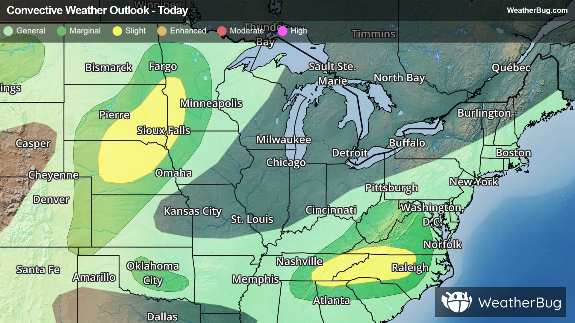 Today's Severe Weather Outlook