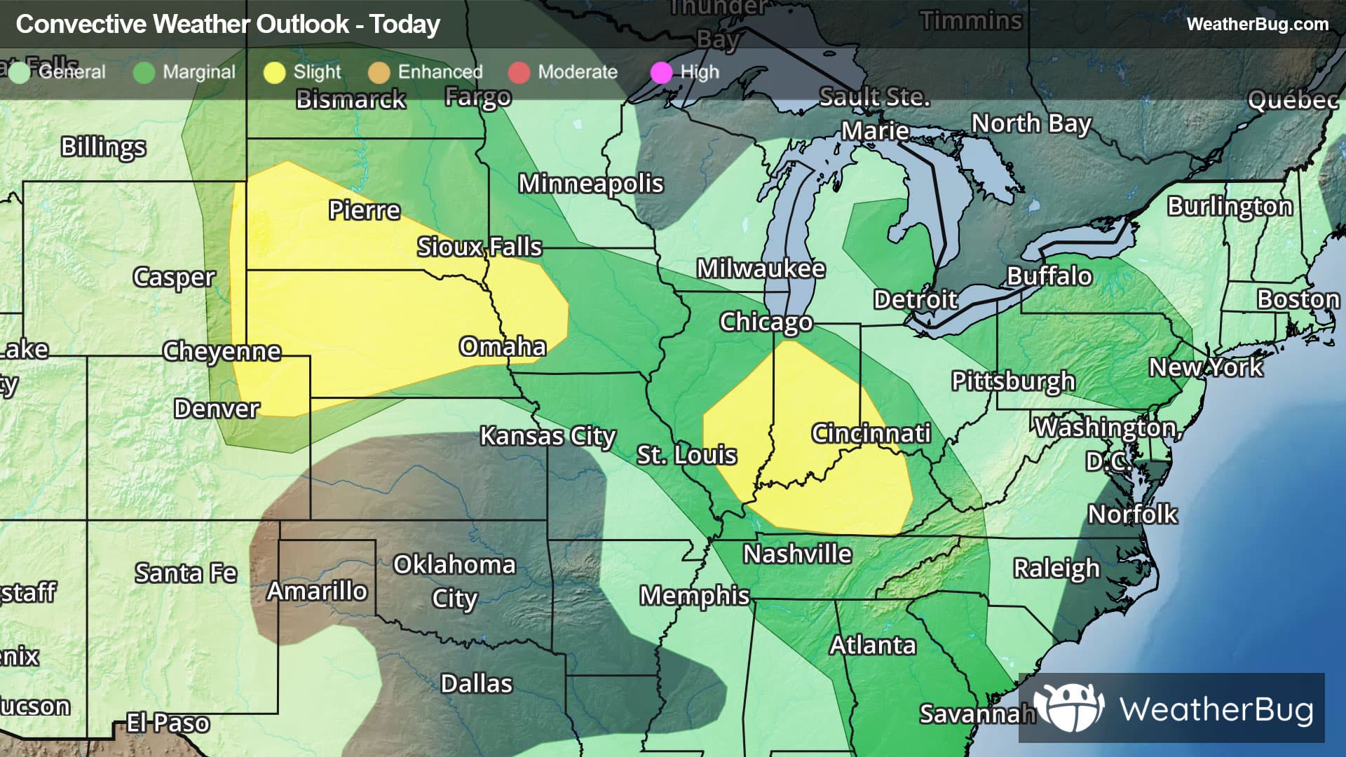 Today's Severe Weather Outlook
