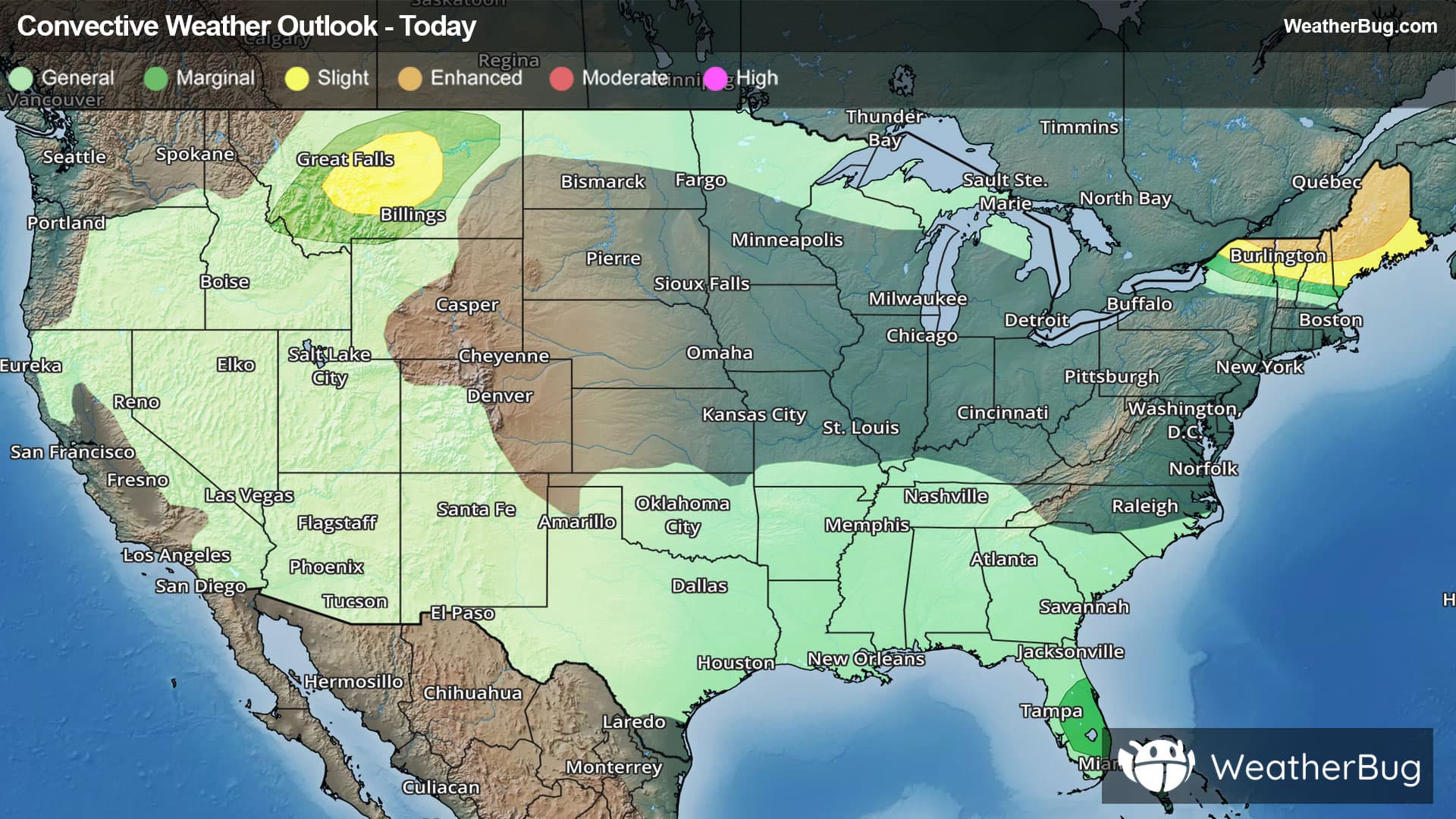 Today's Severe Weather Outlook