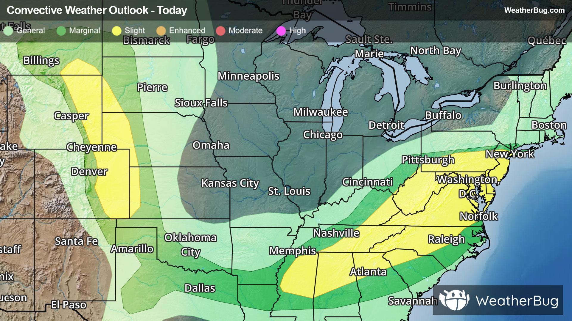 Today's Severe Weather Outlook